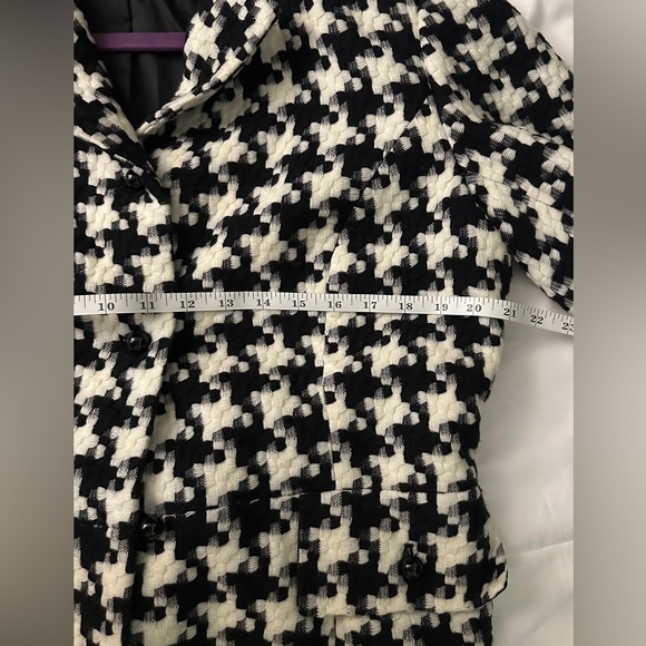 Worthington Black and White Textured Blazer - Picture 3 of 8
